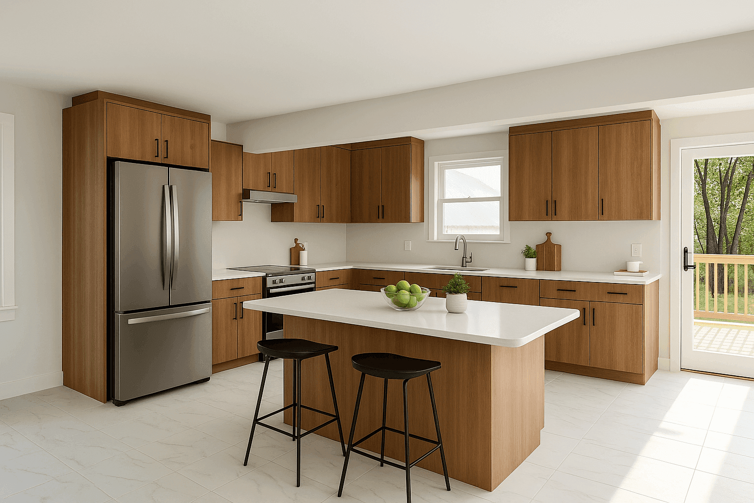 Precision kitchen cabinetry at Hodges Avenue